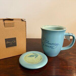 New Abbey You Are An Amazing Woman Coffee Mug & Coaster/Lid